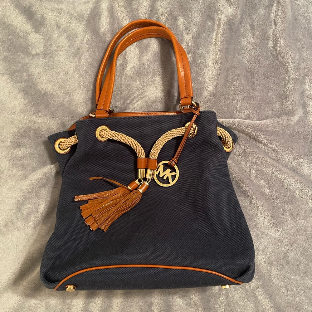Michael Kors Navy blue purse